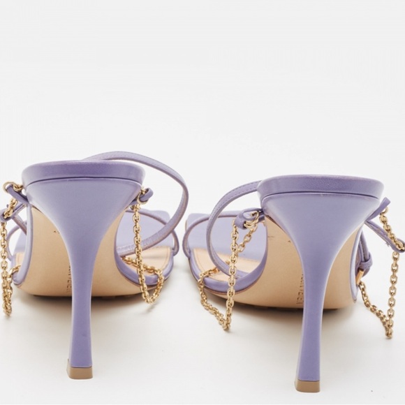 New In Box Fashion Nova Let’s Link The Muse Purple Heels, 9 - Picture 4 of 11